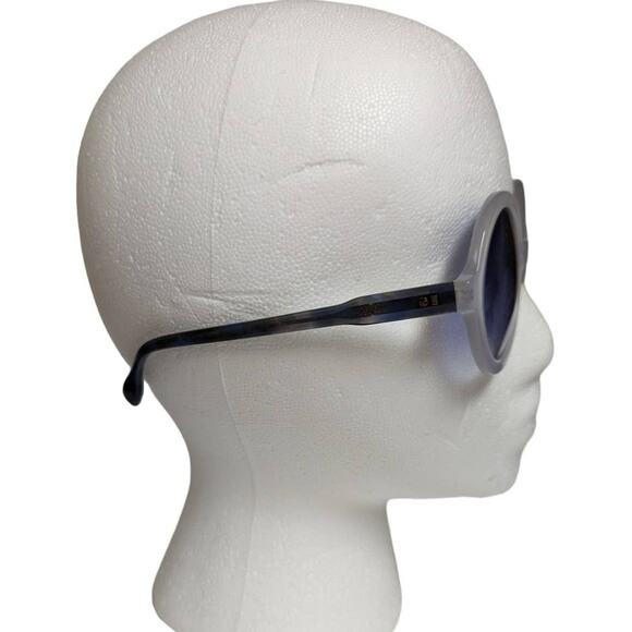 Derek Lam 10 Crosby Capri Sunglasses Navy and Clear NWOT main image 5